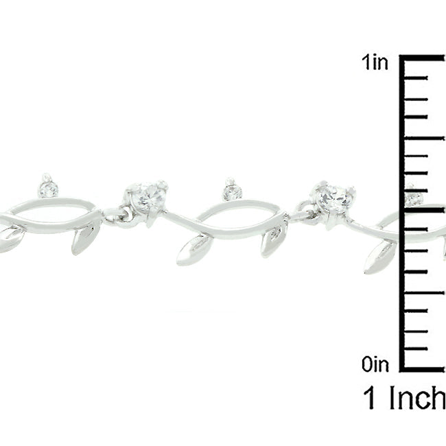 Vine Cubic Zirconia Bracelet