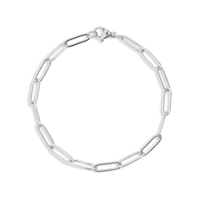 Paperclip Chain Bracelet