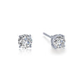 1 CTW 4 Prong Stud Earrings