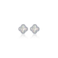 0.4 CTW Halo Stud Earrings