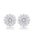 Bella Bridal Earrings in Clear