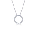 1.45 CTW Open Circle Necklace