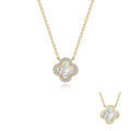 0.49 CTW Halo Necklace