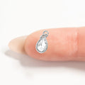 Stainless Steel Teardrop Charm