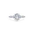 3.66 CTW Oval Solitaire Ring
